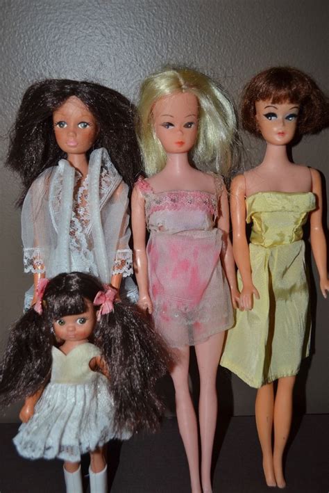 Vintage Barbie Clone Doll Lot Of Three Plus Tutti Chris Size Doll