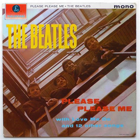 The Beatles 1963 4th Pressing Please Please Me Lp