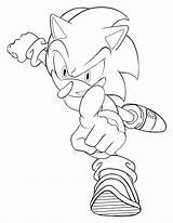 Sonic Hedgehog Ausmalen Sticks Ausmalbilder Colouring Coloringhome Nachmalen sketch template