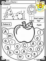 Alphabet Alina Recognition Freebies sketch template