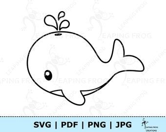 cute baby whale coloring pages