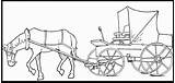 Wagon Meios Transportes Carriage Publicidade sketch template