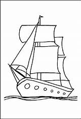 Schiff Malvorlage Segelschiff Schiffe Segelboot Boote sketch template