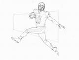 Coloring Pages Football Nfl Eagles Player Drawing Printable Philadelphia Players Logo Ca Getcolorings Jackson Drawings Desean Getdrawings Color Strathmore Bristol sketch template