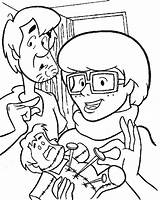 Scooby Doo Coloring Shaggy Pages Velma Library Clipart Popular sketch template