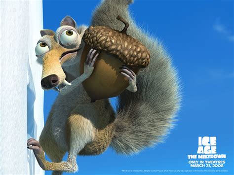 Scrat In Ice Age The Meltdown Ice Age Scrat And Scratte