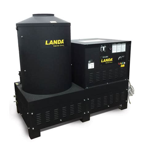 landa vhg  stationary hot water pressure washer