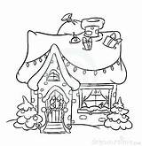 Coloring Whoville Pages House Christmas Snow Printable Print Cartoon Kids Illustration Town Colouring Color Getdrawings Template Sheets Book Getcolorings Stock sketch template