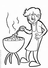 Cooking Coloring Pages Printable sketch template