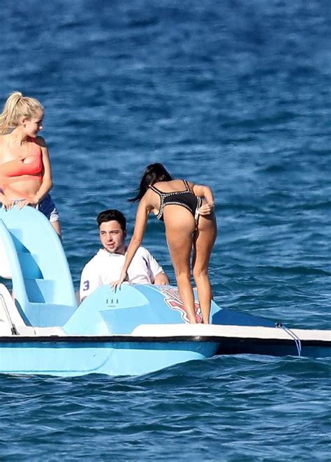 Kourtney Kardashian In Swimsuit On The Beach In St Tropez
