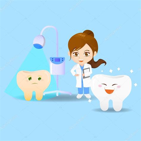 cartoon doctor dentist woman — stock vector © etoileark 92046926