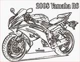 Coloring Motorcycle Pages Printable Bikes Template Filminspector sketch template