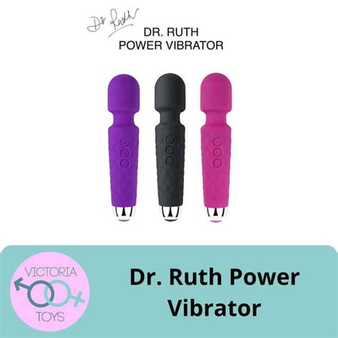 Promo Dr Ruth Power Vibrator Alat Pemuas Sex Toys Pria Wanita Diskon 23