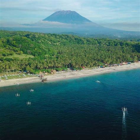 Virgin Beach Karangasem Bali Fasilitas Harga Tiket Masuk And Rute