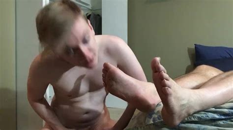 gay son smells his fathers feet and cums dad son foot fetish feet porn thumbzilla
