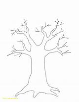 Tree Template Trunk Kids Printable Family Coloring Clipart Empty Outline Drawing Line Cliparts Crafts Paper Templates Big Print Color Pages sketch template