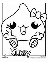 Pages Coloring Moshi Monsters Monster Colouring Moshlings Kissy Moshling Print Popular Coloringhome Library Clipart sketch template