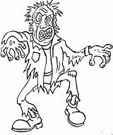 Zombis Halloween Zombies Ausmalbilder Ausmalbild Ausdrucken Malvorlage Kreaturen Hfb Phantasie sketch template