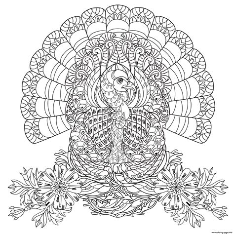 adult thanksgiving turkey coloring pages printable