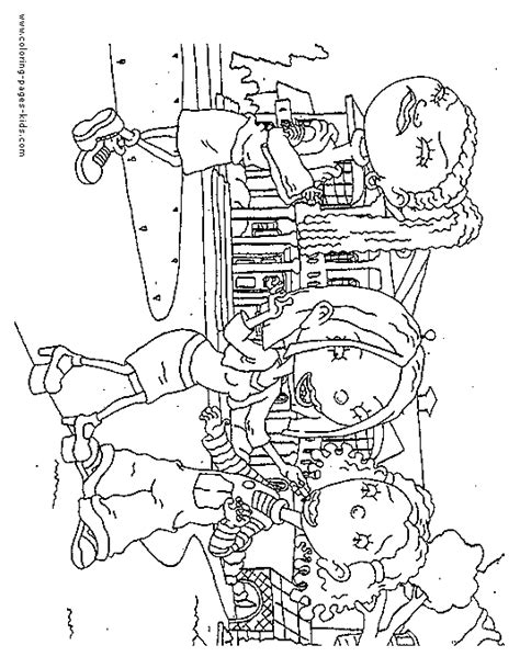 told  ginger color page cartoon coloring pages  kids