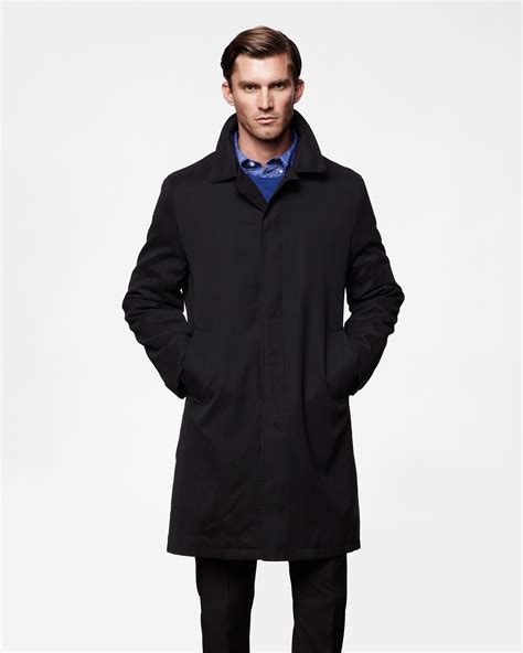 durham mens long raincoat  removable liner london fog mens trench coat long rain coat