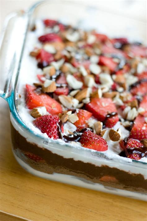 dessert 7 layer dip ~ cream cheese crushed chocolate teddy grahams or