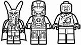 Loki Coloring Pages Lego Getcolorings Color Printable sketch template