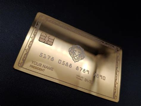 results  custom metal credit card  quality product