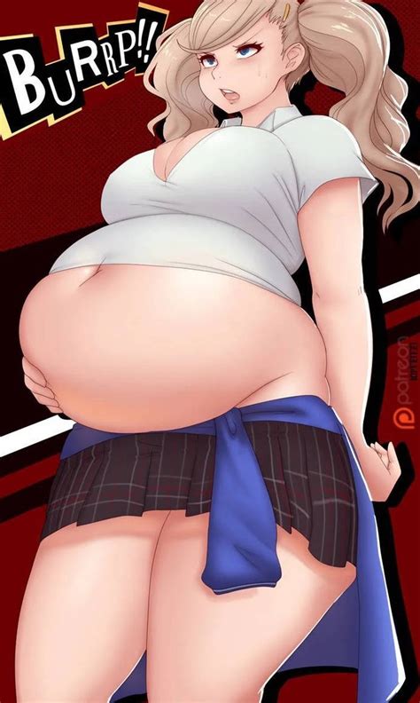Rule 34 Ann Takamaki Bbw Belly Overhang Big Belly Big Female Burp