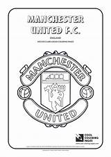 Coloring Manchester Pages United Soccer Logo Logos Cool Football Club Clubs Kids Fc Man Badge Printable Teams Sheets Print Paper sketch template
