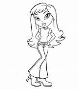 Bratz Coloring Kidz Pages Jo Krafty Center Mom Posted Am Library Clipart Popular sketch template