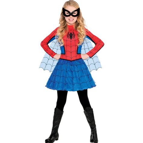 girls red spider girl costume spider girl costume girl superhero