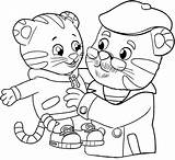 Coloring Daniel Tiger Pages Neighborhood Printable Kids Grandpere Print Color Scribblefun Sheets Birthday Grandpa Cartoon Getcolorings Choose Board Family sketch template