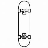 Skateboard Ultracoloringpages Noun Designlooter sketch template