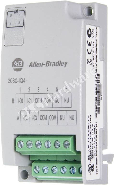 plc hardware allen bradley  iq micro   ch digital  dc input