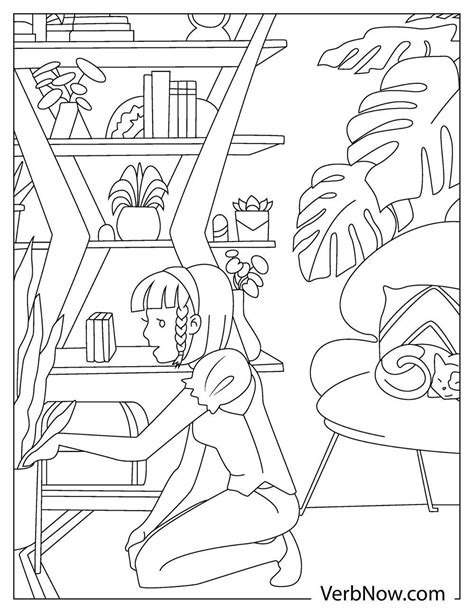 plant coloring pages book   printable  verbnow