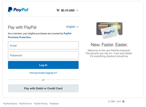 payment method paypal