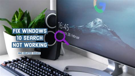 resolve  fix windows  search  working start menu files