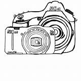 Nikon Camera Getdrawings Drawing sketch template