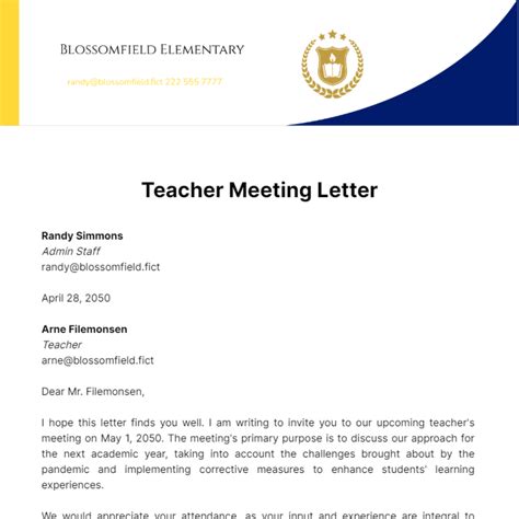 teacher letter edit   templatenet