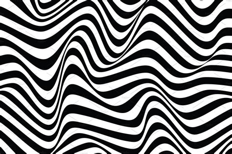 wavy  optical illusion graphic patterns creative market