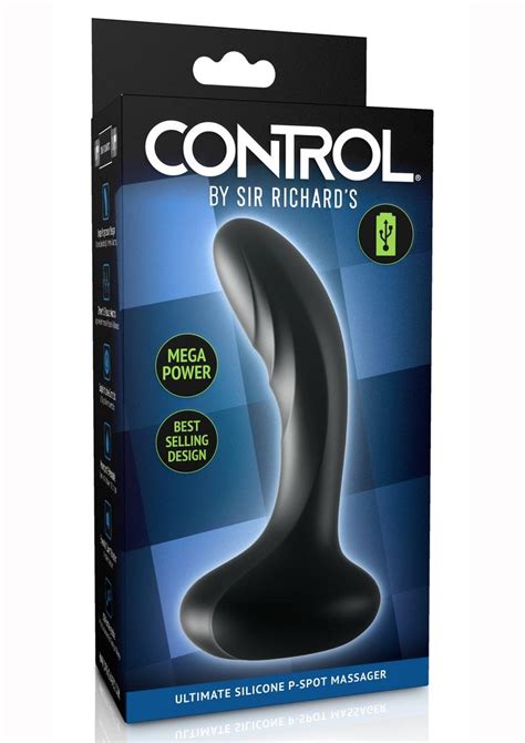 sir richards control ultimate p spot massager silicone waterproof