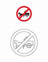 Sign Prohibited Coloring Tonga Traffic Clipart Cliparts Bestcoloringpages Library Choose Board Signs Pages Clip sketch template