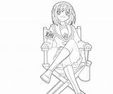 Suzumiya Haruhi Coloring Pages Character Another sketch template