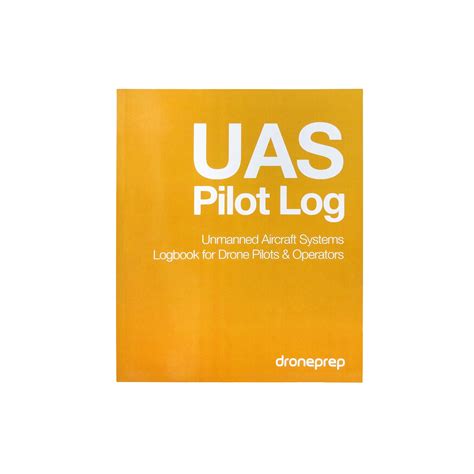 uas pilot log unmanned aircraft systems logbook  drone pilots egps solutions