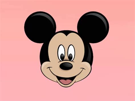simple mickey mouse drawing  getdrawings