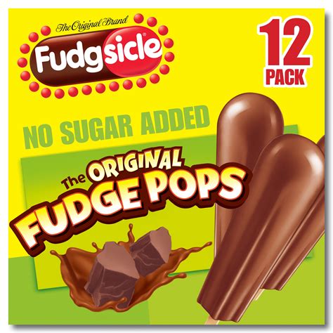 popsicle fudgsicle  sugar added fudge pops  ct walmartcom