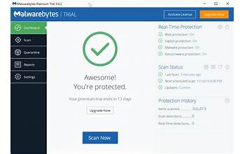 Malwarebytes screenshot #2