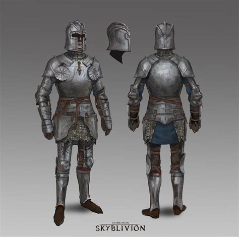 steel armor concept art  gees rskyblivion