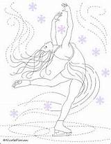 Nicole Coloring Pages Skating Figure Florian sketch template